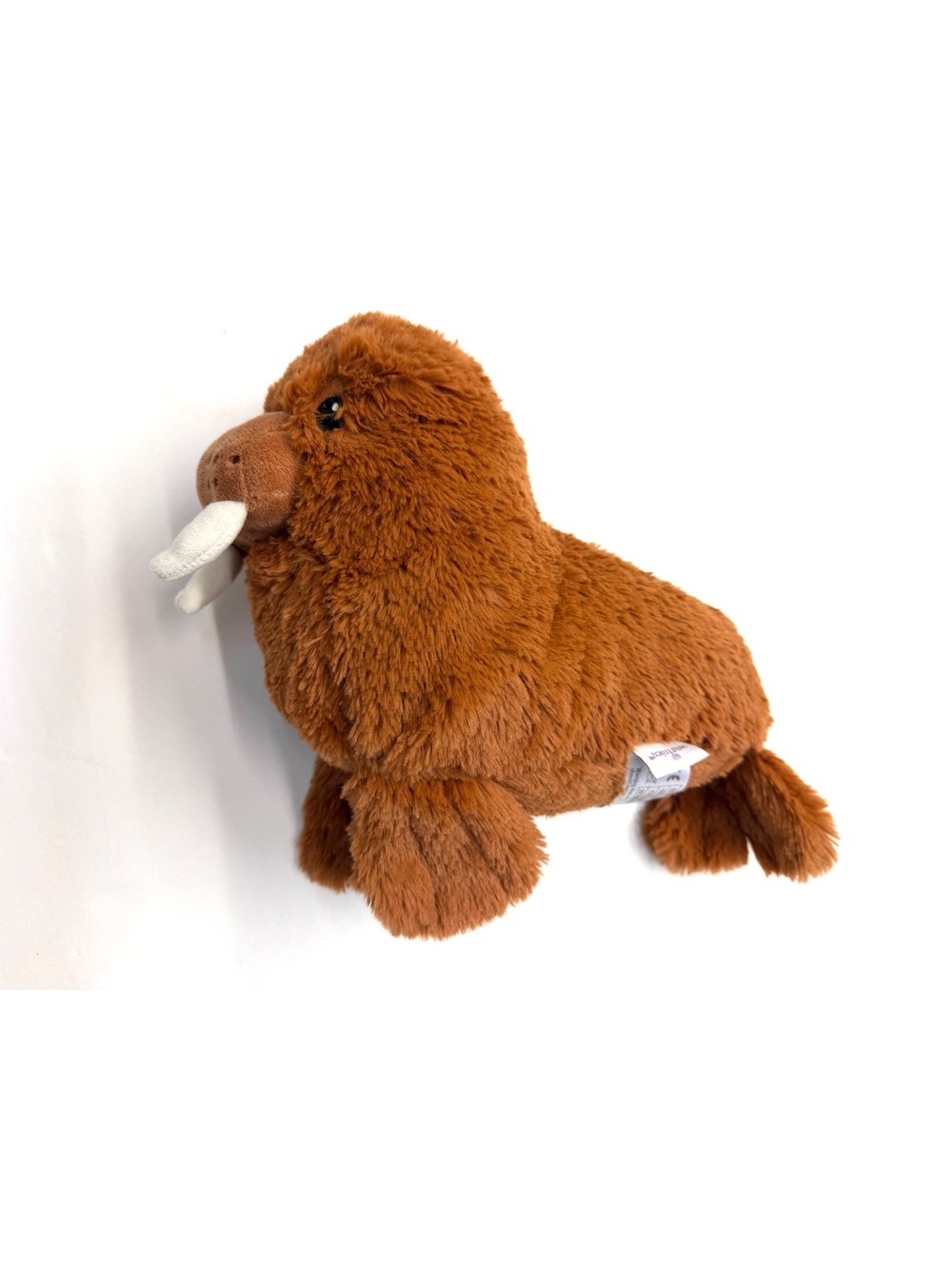 Warmies Brown Walrus Plush Weighted Stuffed Animal Soft Microwavable Scented